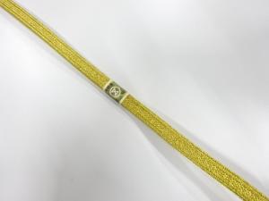 未使用品　正絹　帯留め用　手組三分紐